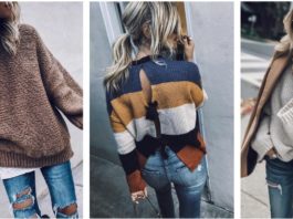 Джинсы и свитер: 15 невероятно стильных образов 2019 года