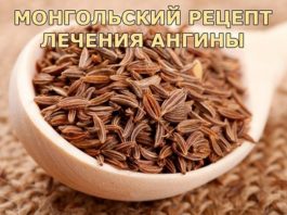 Монгольский рецепт лечения ангины